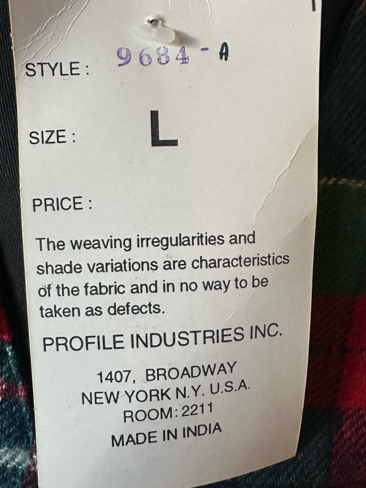 Vintage Rosettes Patchwork Plaid Vest Women’s L T… - image 2