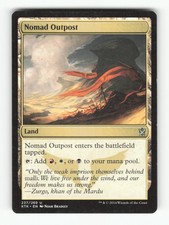 Nomad Outpost U Khans of Tarkir 237 LP Normal MTG