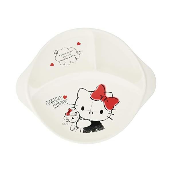 Hello Kitty Lunch Dish with Handhe CB-36 JP