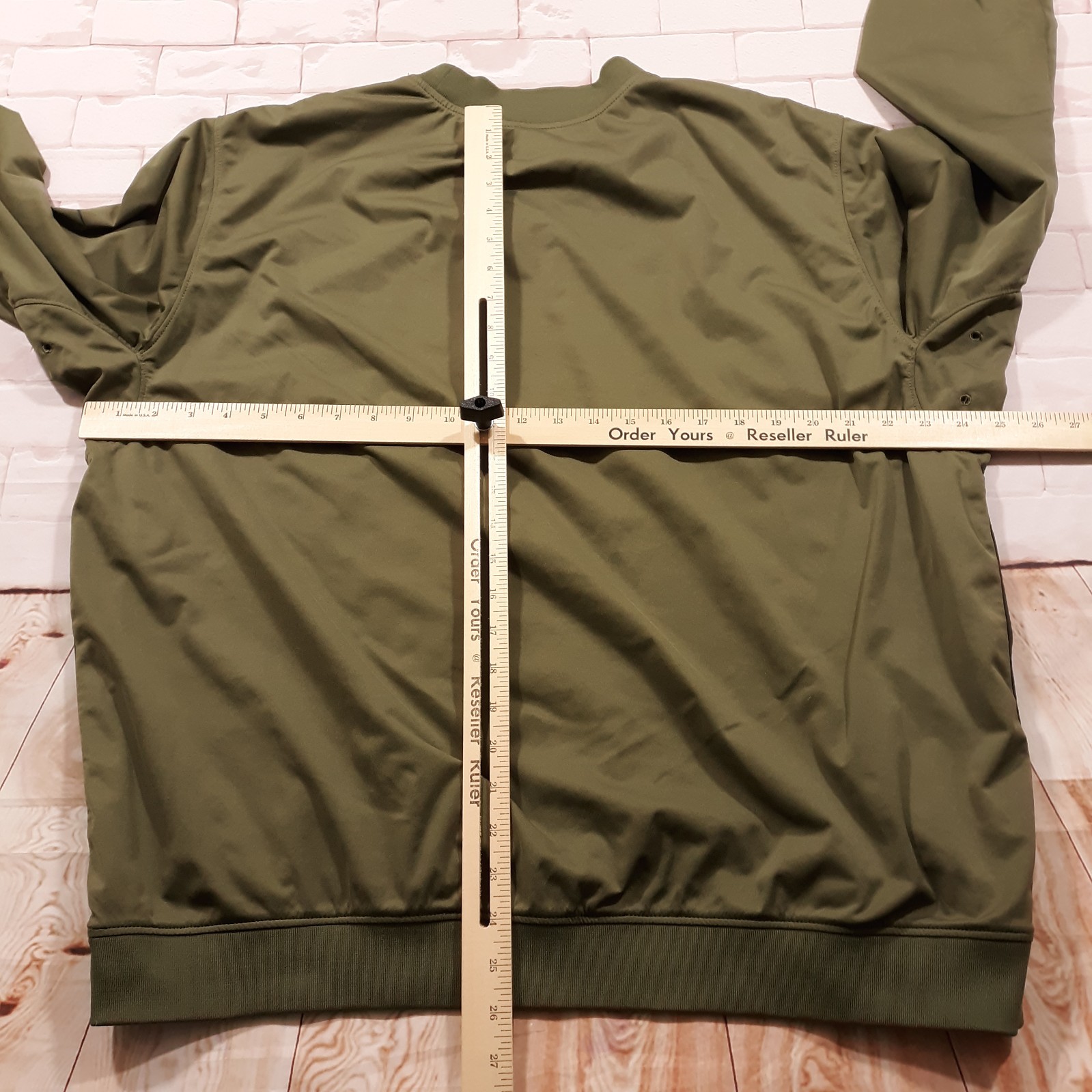 Nike Shield Windbreaker Jacket Pullover Mens XL G… - image 6