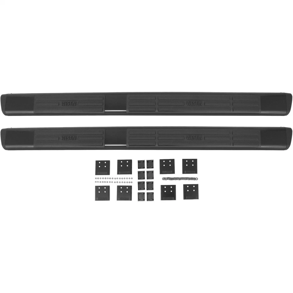 Westin Automotive 22-6025 Premier 4 barras de paso Nerf ovaladas negras, acero, 75" de longitud Foto 4 de 4