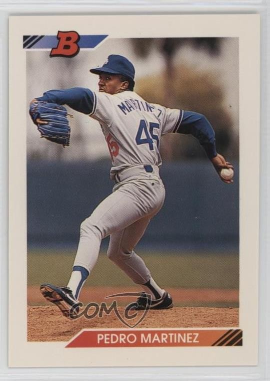 1992 Bowman Pedro Martinez #82 HOF 0qn