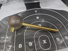 Quality Wood & Brass Rifle Bullet Starter -Fits  .44 to .54  Cal - Made in USA!!