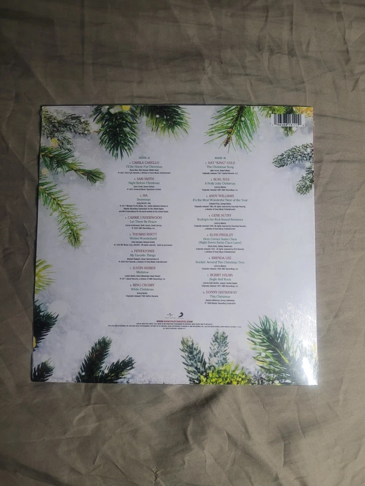 NOW That's What I Call A Most Wonderful Christmas (Exclusive Green Vinyl LP Rec) - Image 2 of 2