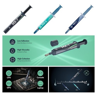 Arctic MX-7 MX-6 MX-4 Wärmeleitpaste CPU GPU PS5 PS4 XBOX 2g 4g 8g 20g