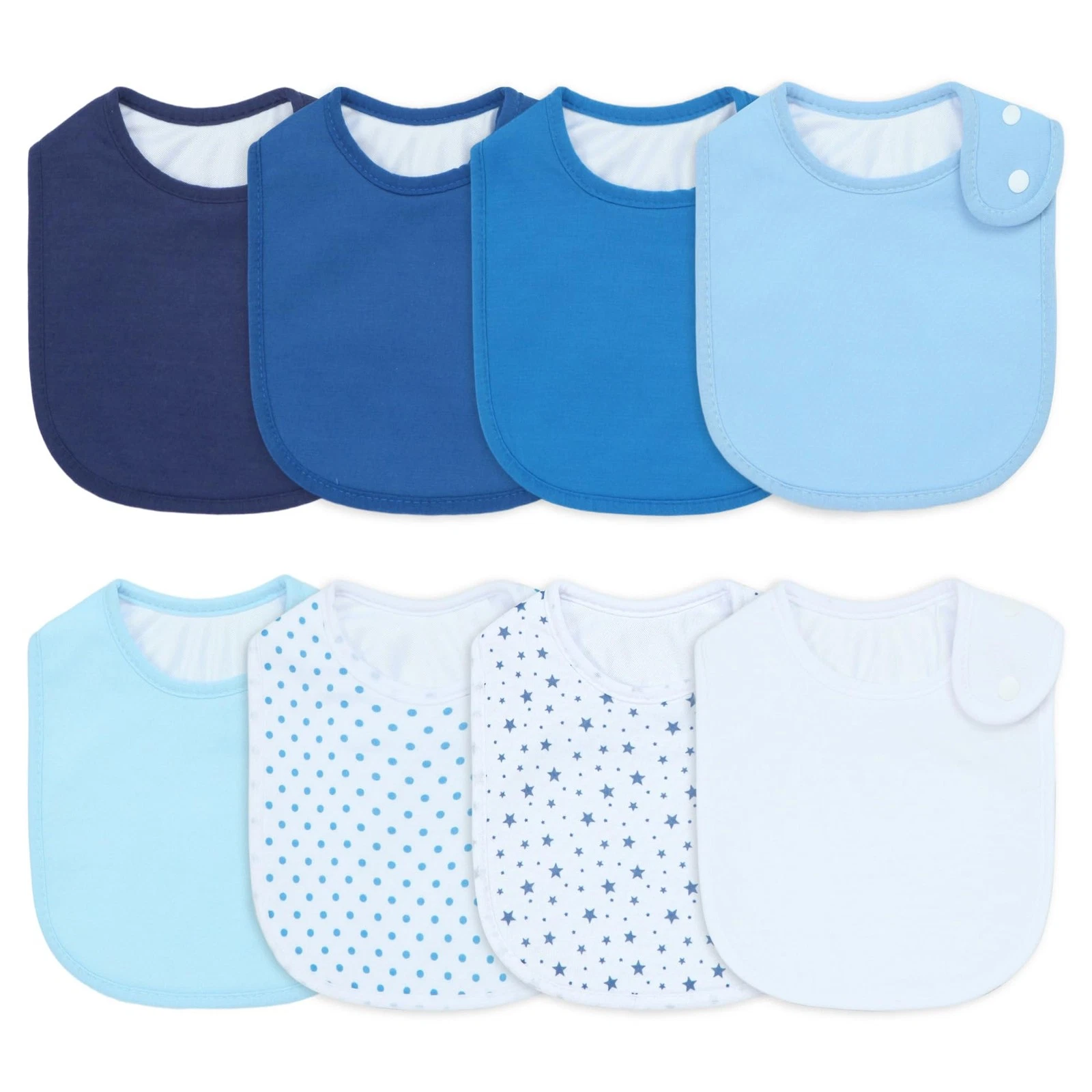 Waterproof Baby Bibs for Boys & Girls Soft and Absorbent Bandana Drool Bibs S...