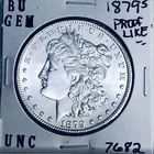 1879 S BU GEM MORGAN SILVER DOLLAR UNC MS+++ U.S. MINT RARE COIN 7682