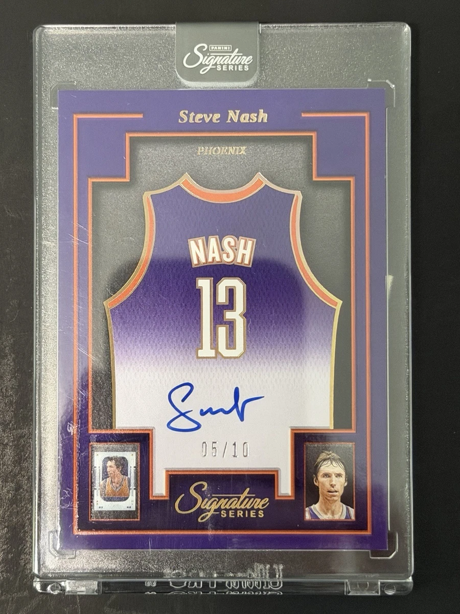 Panini Steve Nash Basketball Autographed Sports Trading Cards