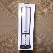 Extravo Ozeri Stainless Steel Rechargeable Wine Opener New