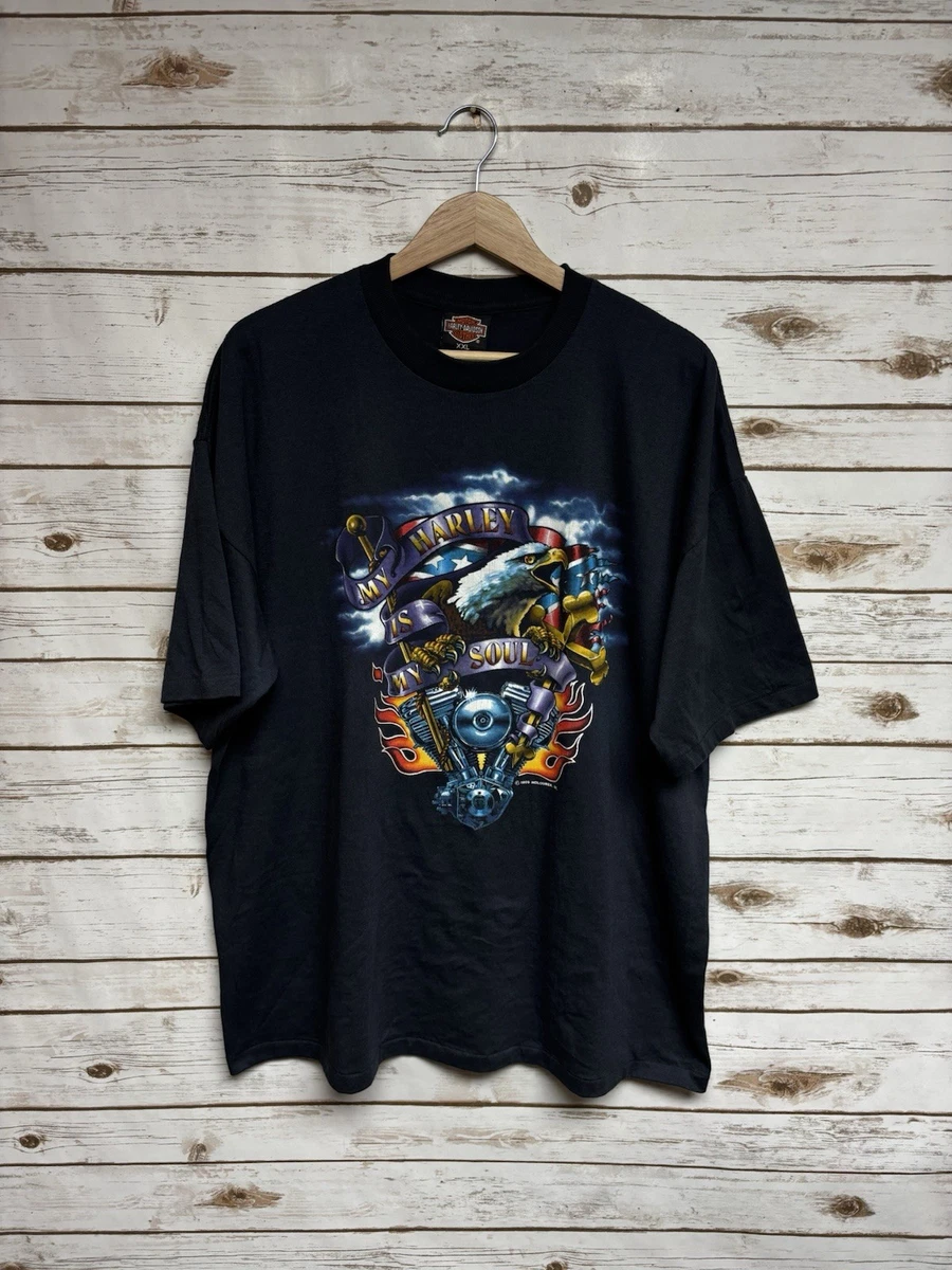 Harley-Davidson Regular Size XL Vintage T-Shirts for Men for sale