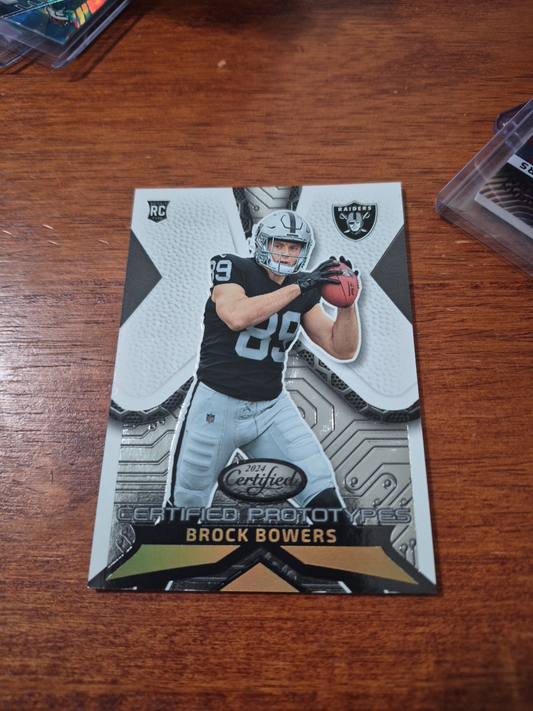 2024 Certified Brock Bowers Certified Prototypes Case Hit RC #10 C006633