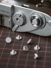 Fujifilm Leica universal 7mm/8mm Mini Shutter Release CopperButton Camera button