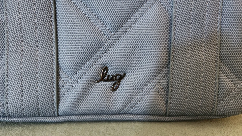 Bolso Bandolera Lug Dory Mate Lujo Azul Cobalto Nuevo Foto 3 de 4