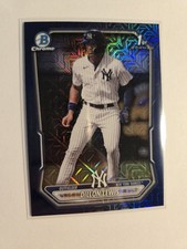 Dillon Lewis 2026 1st Bowman Chrome Blue Mojo /175 Refractor SP #BCP-148 Yankees