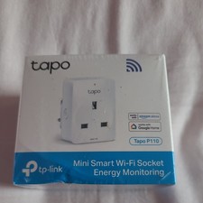TP-Link Tapo P110 Smart WiFi Plug Socket Energy Monitor Electricity Usage Alexa
