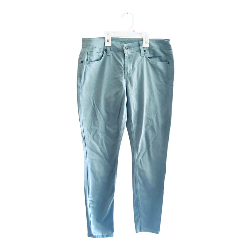 Arizona Jean Co. Pants Size 8 Light Blue Skinny Slim Fit Mercerized Cotton