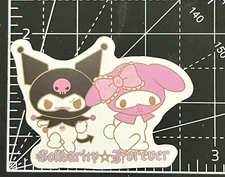 Kuromi My Melody Together SOLIDARITY FOREVER - Hijab Vinyl Sanrio  Sticker Bomb
