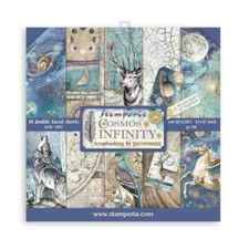 Stamperia - Cosmos Infinity  - 12x12 Paper Pad 10 Sheets SBBL118