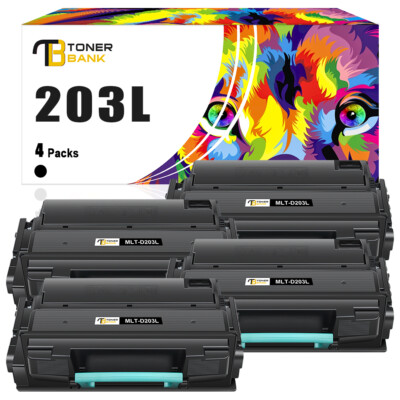 4Toner für Samsung MLT-D203L Pro Xpress SL-M3320ND M3820 M3820ND M3820DW M4020ND