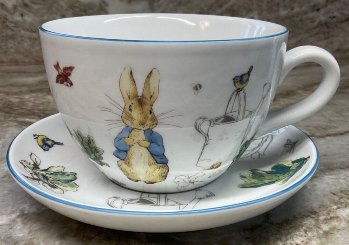 Peter Rabbit Cup And Saucer Set. The World Of Beatrix Potter. 14