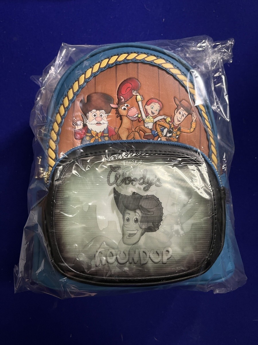 Loungefly Disney Toy Story Woody\'s Round Up Lenticular Mini Backpack Exclusive LOUNGEFLY Disney Toy Story Woody main image 2