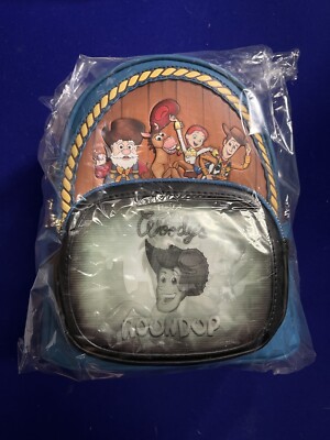 Loungefly Disney Toy Story Woodys Roundup Lenticular Mini Backpack Exclusive New