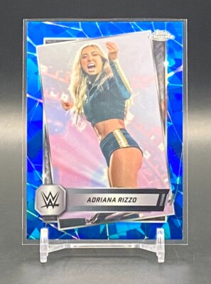 2025 Topps Chrome Sapphire WWE Adriana Rizzo #18 Sapphire NXT | eBay
