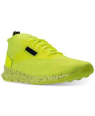 Reebok Men's Zoku Runner M Knit Sneaker, Solar Yellow/Black/White, 10.5 M US