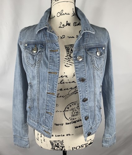 Denim Jean Jacket Size XS pre-owned 