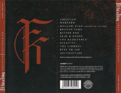 洋楽 FIT FOR A KING CD FIT FOR A KING Creation|Destruction CD | eBay
