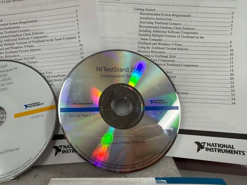 STRUMENTI NAZIONALI 500759Y-00 NI BANCO PROVA 2010 2011 KIT CD API - Foto 6 di 10
