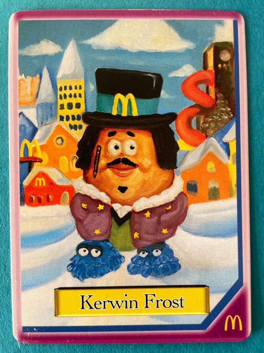 McNugget Buddies Kerwin Frost フィギュア 2023 McDONALD'S Kerwin Frost Mcnugget Nugget Buddies TOYS Or