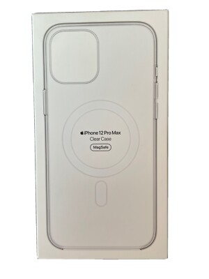 NEW IN BOX Clear Apple iPhone 12 Pro Max case with Magsafe