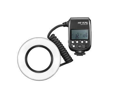 Godox MF-R76 Makro Ringblitz Canon Nikon Sony Fujifilm B-Ware Macro Ring Flash