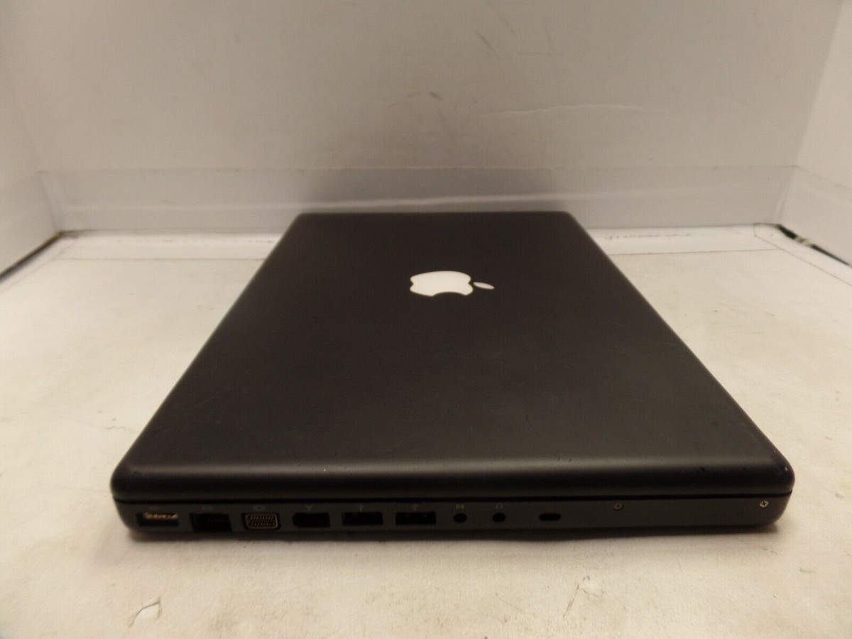 2313　本体のみ 黒 MacBook Black Core2Duo2.4GHz/1GB/80GB/SD