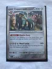 Copperajah 042/064 Sv: Favola Avvolta Carta Pokemon Holo Inverso