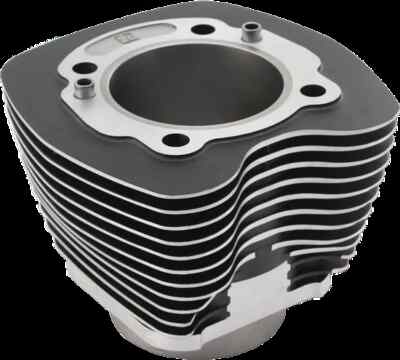 DS Black Aluminum Replacement Cylinder 3.435 Bore HD Road Glide 99-16