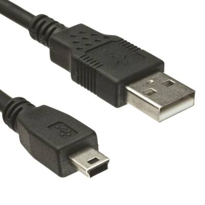 Mini USB Kabel, 1,8m, USB A zu Mini B, schnelle Übertragung, Ladekabel