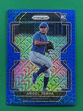 2022 Panini Prizm - Angel Zerpa - BLUE MOJO PARALLEL #'d 181/199 - #270 Tier III