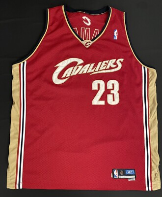 100% Authentic LeBron James Cleveland Cavaliers Pro Cut