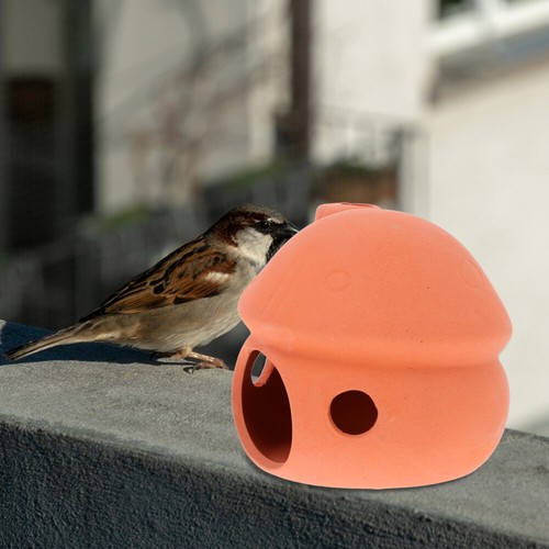 Bird Hatching Box Hanging Bird Hut Parrot Breeding Box Bird Hideout Cage soldes