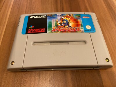 Sparkster, SNES, Super Nintendo Entertainment System, PAL
