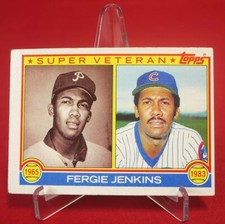 Fergie Jenkins Super Veteran 1983 Baseball Card TOPPS #231 EX-MT (2)