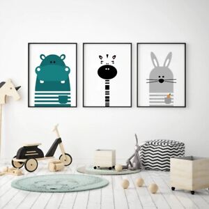 Scandi Meow Cat Circle Animal Typography Home Baby Girl Boy Unisex Nursery Kid Room Bedroom Gallery Poster Gicl\u00e9e Print Picture Wall Art