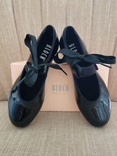 BLOCH Girls Black Tap Shoes, Size: 13.5 M
