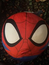 Marvel's Spider-Man, "Spider-Man" 3D Ultra Stretch Cloud Pillow, 11" Round,