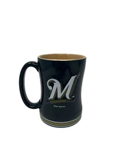 Milwaukee Brewers Sculpted Relief Coffee Mug MLB Boelter Brands 2011 Baseball