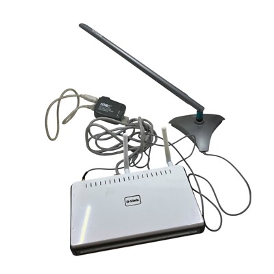 D-Link DIR-655 Wireless N Gigabit Router With SMC EZ Connect USB Fast Ethernet A