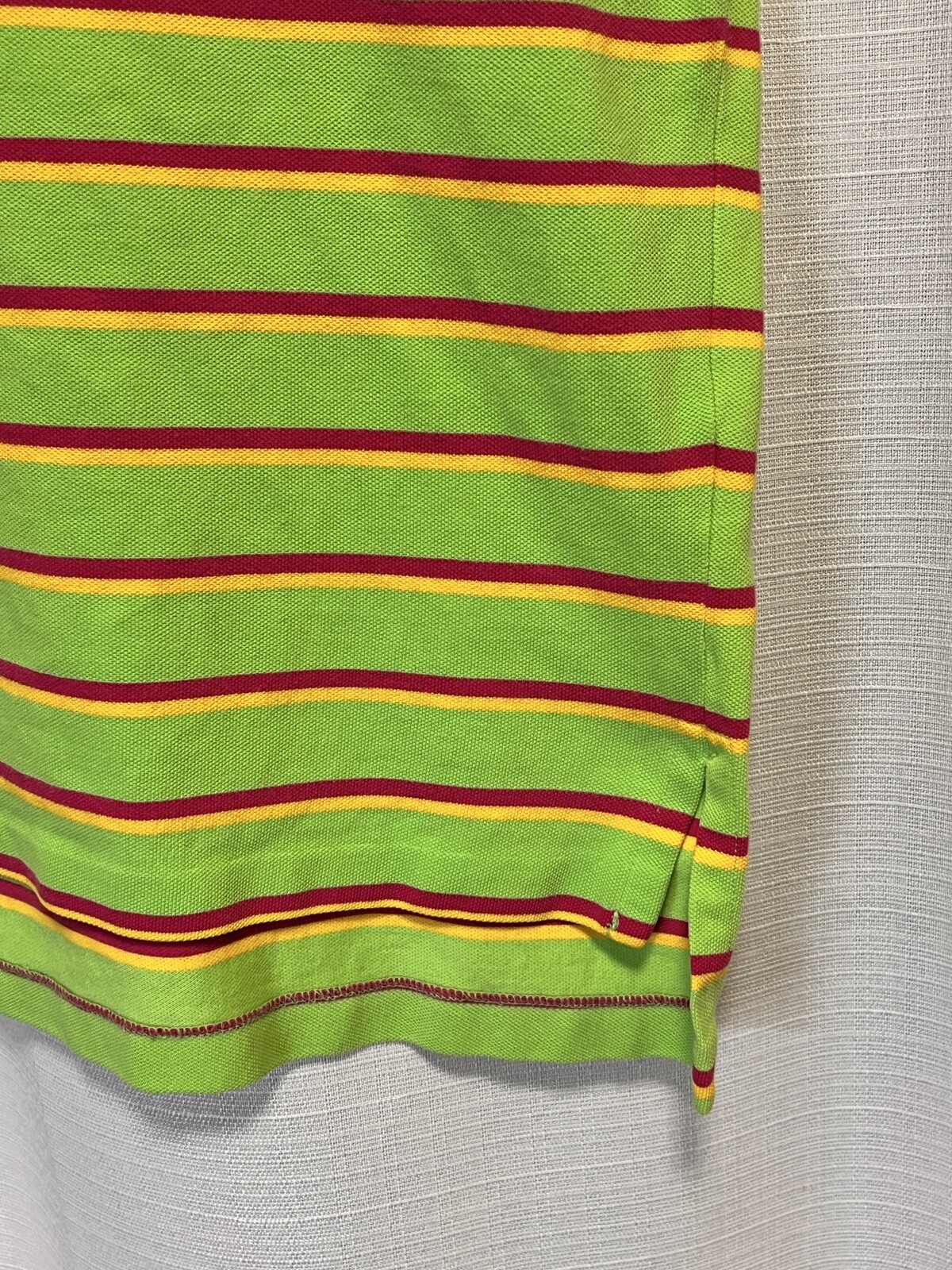 Polo Ralph Lauren uomo grande polo verde lime golf camicia piccola blu pony cotone