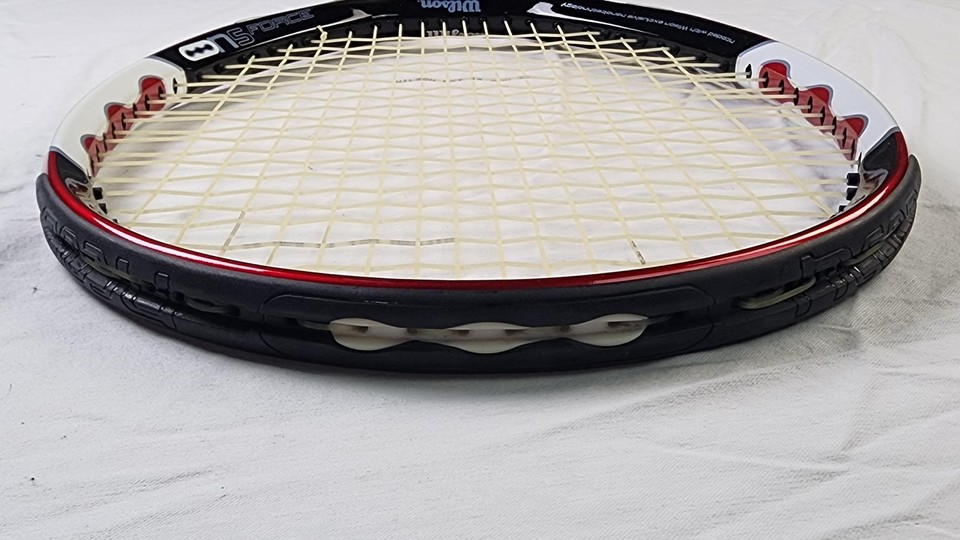 Wilson 62 Ncode Racket Wilson NCode NS Force Tennis Racket (T7715) w/ Dampener - 4 5/8 in ...